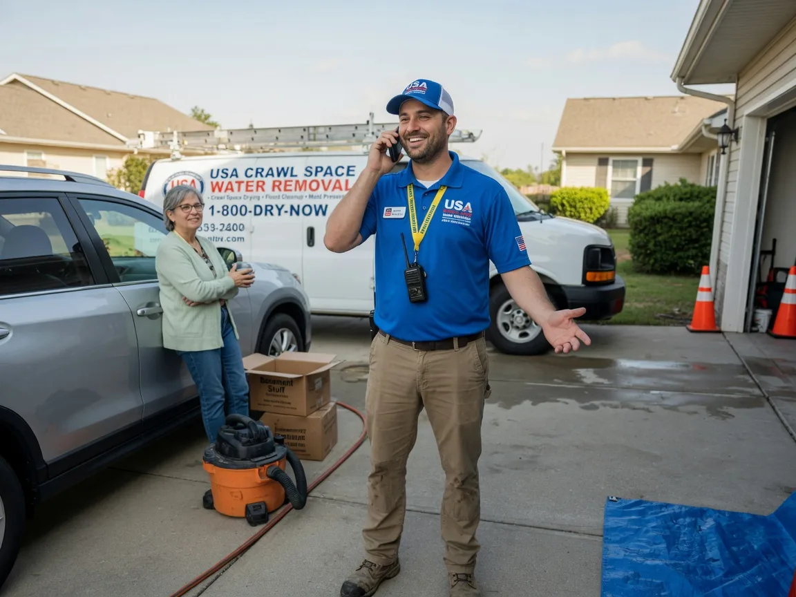Crawl Space Water Removal Villa Ridge, MO FAQs